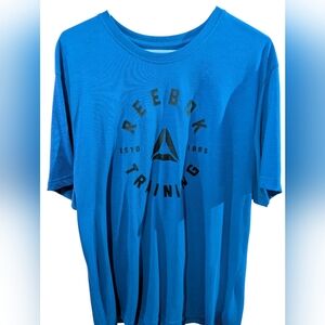 Reebok Men's Blue Training Shirt 2/22 $ on active wear selected